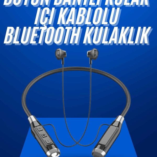 Boyun Bantlı SD Kart Girişli Yüksek Perfomanslı Bluetooth Kulaklık