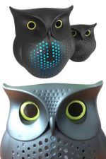 Müzik Çalar Bluetooth Hoparlör Speaker 5.0 Kablosuz Baykuş Görünümlü - Görsel 3