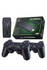 Çift Kollu 2.4g kablosuz Retro 4k Game stick 3500 oyun atari HD Görüntü Kalitesi - Görsel 3