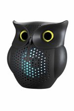 Müzik Çalar Bluetooth Hoparlör Speaker 5.0 Kablosuz Baykuş Görünümlü - Görsel 4
