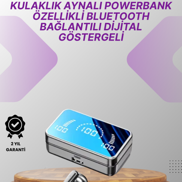 Bluetooth 5.1 Destekli  bluetooth kulaklık – ANC ve Stereo Sesli