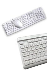 Kablosuz Klavye Mouse Seti Beyaz Q Klavye Tüm Cihazlara Uyumlu - Görsel 2