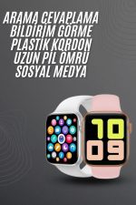 Yeni Model Akıllı Saat Dokunmatik Ekran Unisex Amoled Ekran 44 mm - Görsel 2
