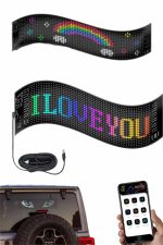 Digital Araba Yazısı Ekran Matrix En Büyük Boy 16X96 Matrix LED Panel - Görsel 2