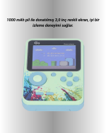 500 Oyun Hafızalı G5 Game Box – Renkli LCD Ekranlı - Görsel 3