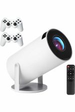 4K Wireless Çift Kollu Kumandalı Oyun Projeksiyonu Retro Video Oyunu - Görsel 2