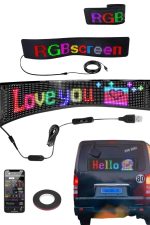 Matrix Led 16x192 Dijital Ekran Kumandalı LED Ekran Yazı - Görsel 2