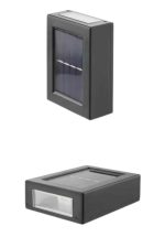 Yeni Model Solar Çift Taraflı Duvar Lambası Dekoratif Duvar Lambası - Görsel 2