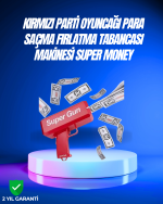 Sahte Para Atan Eğlenceli Oyuncak Tabanca