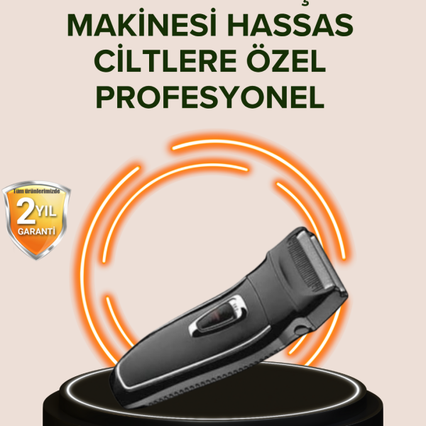 Şarj Göstergeli Yıkanabilir Erkek Tıraş Makinesi