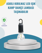 Akıllı Sensörlü USB Şarjlı Kamp Lambası
