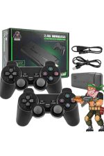 2.4g Uyumlu Kablosuz Çift Kol Atari Retro 20000 Oyun Game Stick - Görsel 2