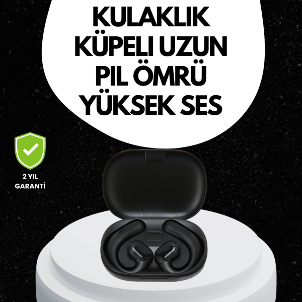 Kulağa Temas Etmeden Konforlu Kullanım – Yeni Nesil Bluetooth Kulaklık