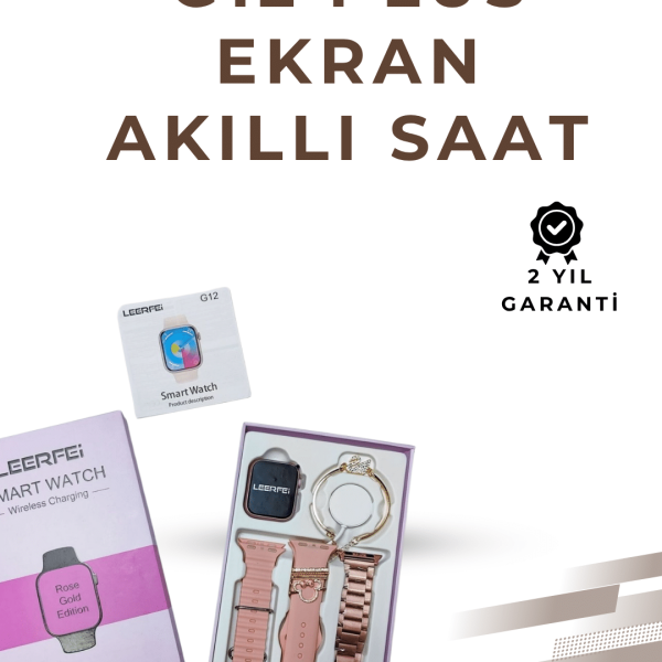 Akıllı Saat GPS Destekli – Kalp Ritmi Ölçer, Titreşimli Bildirim, Su ve Toz Geçirmez