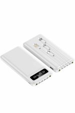 4 Çıkışlı 20.000 Mah Powerbank Uzun Pil Ömürlü Taşınabilir - Görsel 2