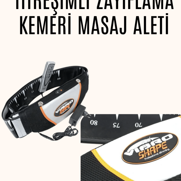 Göbek Eritici Titreşimli Masaj Kemeri – İncelme ve Sıkılaşma