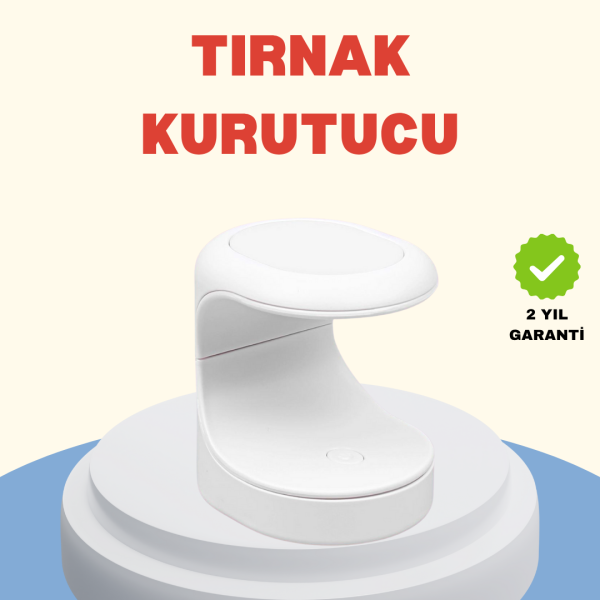 USB Bağlantılı Tırnak Kurutucu – Bilgisayar ve Powerbank ile Uyumlu