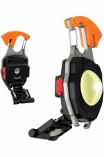 7 Modlu Mini Led Lamba Anahtarlık USB Şarjlı Kamp İçin Taşınabilir - Görsel 2