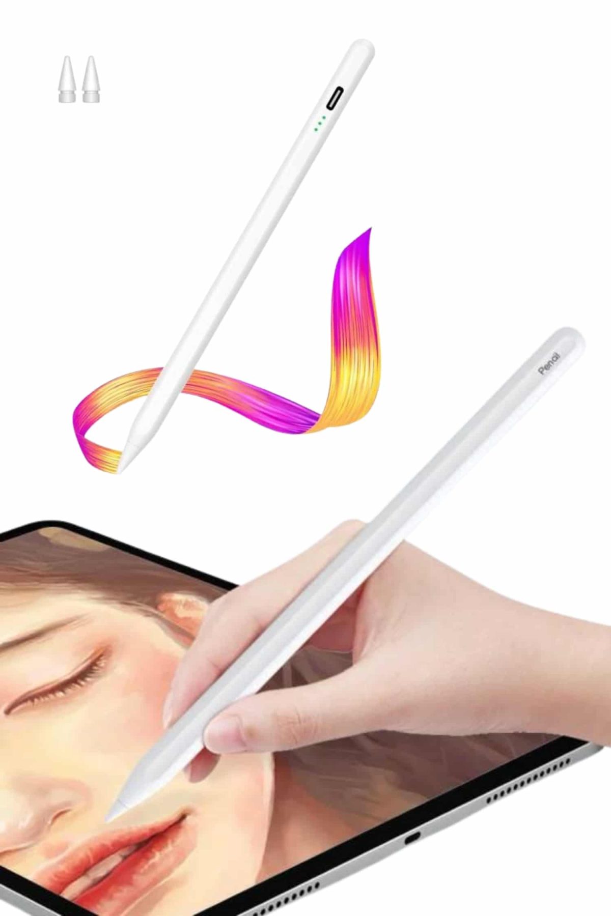 Yeni Nesil Android ve İOS Uyumlu Tablet Telefon Kalemi - Görsel 2