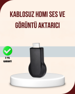 HDMI Kablosuz Ekran Alıcısı – iOS, Android, Mac, PC Uyumluluğu