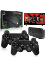 Çift Kollu 2.4g kablosuz Retro 4k Game stick 3500 oyun atari HD Görüntü Kalitesi - Görsel 4