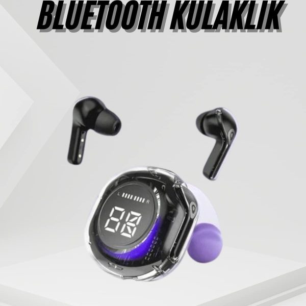 Kablosuz Dijital Göstergeli Powerbanklı IOS ve  Android Uyumlu Gaming Kulaklık