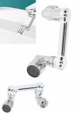 Döndürülebilir Musluk Mutfak Banyo Musluk Ucu Başlığı 4 Filtreli - Görsel 3