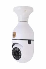 Akıllı Kamera Wifi Kamera Duylu Ampul Görünümlü 360 Derece Dönebilen Ev Kamerası - Görsel 2