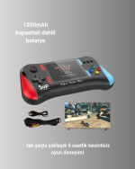 Şarjlı Taşınabilir Oyun Konsolu – X7M Retro Game Box - Görsel 4