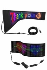 Led Ekran Matrix Panel Dijital Araba Yazısı RGB 16x64 - Görsel 3