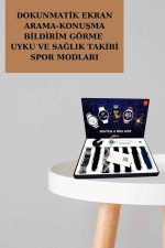 Powerbank Aynalı Bluetooth Kulaklık Ve Akıllı Saat Seti ANC Özelliği Dokunamatik - Görsel 4
