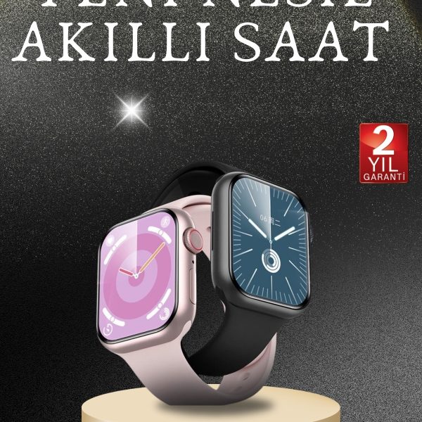 Akıllı Saat Alarm ve Titreşim Uyku ve Sağlık Takibi GPS Uyumlu Nabız Ölçer Sesli Görüşme