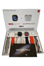 9 Ultra Akıllı Saat 49mm 2inç Ekran 7 Kordonlu ve Bluetooth Kulaklık - Görsel 3