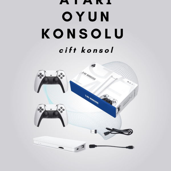 4K Destekli Bluetooth Retro Oyun Konsolu – M15 Modeli