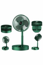 Katlanabilir Usb Şarjlı Masaüstü Soğutucu Mini Fan Telefon Tutucu - Görsel 3