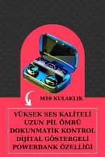 İkili Set Akıllı Saat Ve Bluetooth Kulaklık Kablosuz Uzun Pil Ömrü Spor Modları - Görsel 3