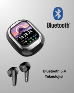 ENC Destekli Bluetooth 5.4 Kulaklık – EQ Ayarlı, Akıllı Kutulu - Görsel 4