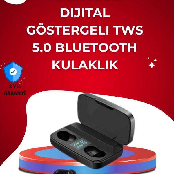 ABS Gövdeli, Hafif ve Uzun Ömürlü Bluetooth Kulaklık