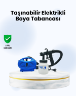 Boya Tabancası – Yatay, Dikey ve Köşe Püskürtme Seçenekli