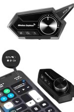 Motosiklet Kask Bluetooth Kablosuz Kulaklık 5.0 Bluetooh Yüksek Ses Kaliteli - Görsel 3