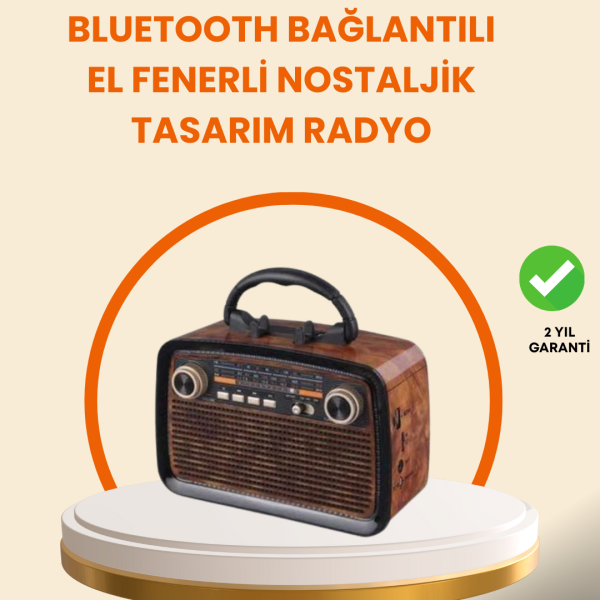 Bluetooth Hoparlör – Kablosuz Bağlantı, Geniş Ses Alanı, Radyo Destekli, Hafif ve Taşınabilir