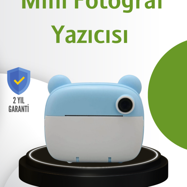 12 Özel Efektli ve Self-Timer Fonksiyonlu Baskı Kamera