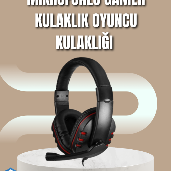 Bilgisayar Uyumlu Oyun Kulaklığı – Stereo Ses Deneyimi
