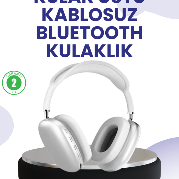 400 mAh Bataryalı Kablosuz Kulaklık | BT 5.0, Müzik & Görüşme