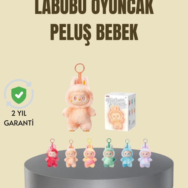 Dekoratif Labubu Peluş Figür Oyuncak Yeni Seri