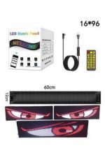 Digital Araba Yazısı Ekran Matrix En Büyük Boy 16X96 Matrix LED Panel - Görsel 4