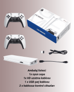 4K Destekli Bluetooth Retro Oyun Konsolu – M15 Modeli - Görsel 5