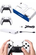4k Hd 2.4g Kablosuz Kol 3000 Oyunlu Game Station Retro Atari Game Box - Görsel 4