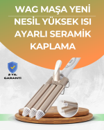 Her Saç Tipine Uygun, Hızlı Isınan Bukle Yapıcı – Evde Kuaför Kalitesinde Sonuç
