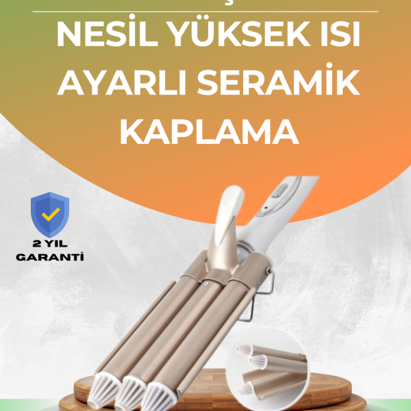 Her Saç Tipine Uygun, Hızlı Isınan Bukle Yapıcı – Evde Kuaför Kalitesinde Sonuç